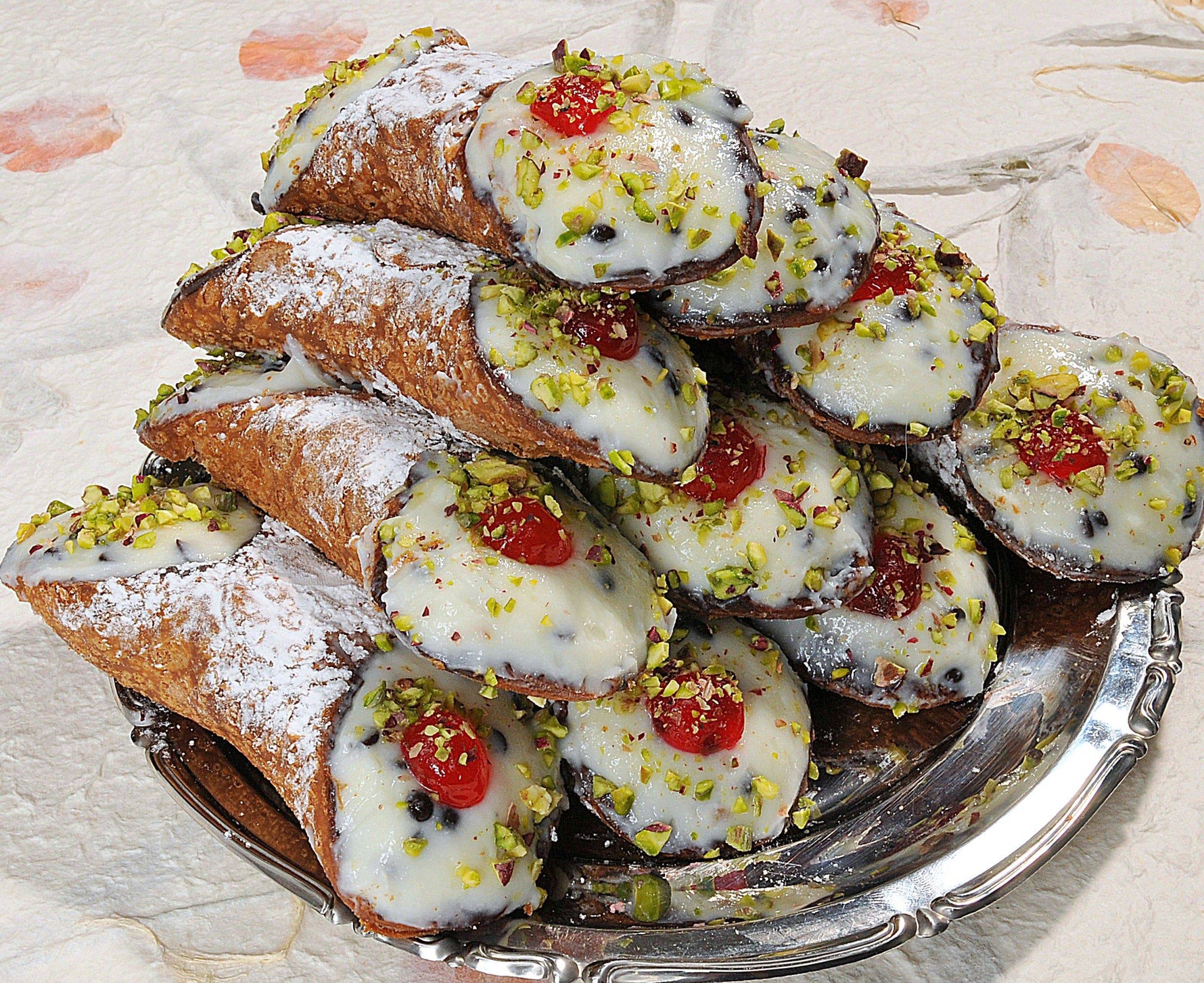 Cannoli siciliani con pistacchi by Scimone