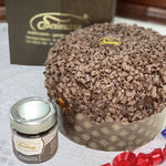 Panettone artigianale con crema al cioccolato fondente by Scimone